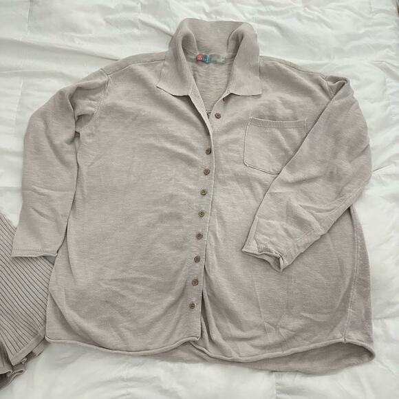 FREE PEOPLE Zuma Sweater Set Great Shark Small - Picture 5 of 10